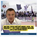 Dinu Bara, reacție dură după Minerul Lupeni – Poli Timișoara 1-1: „Este o mare dezamăgire! Vom întări lotul și vom acționa imediat!”