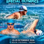 Competiția Națională de Înot Special Olympics revine la Timișoara. 15 delegații participă la trei zile dedicate sportului și incluziunii